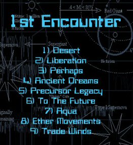 1st Encounter Track Listing